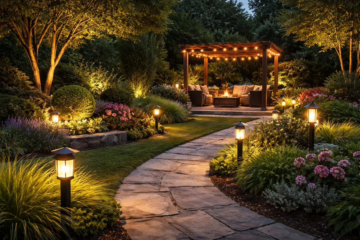 Comment choisir le bon éclairage pour votre jardin