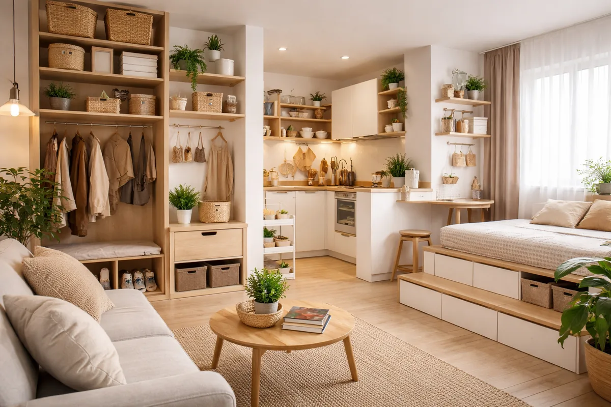 Comment optimiser l'espace de rangement dans un petit appartement