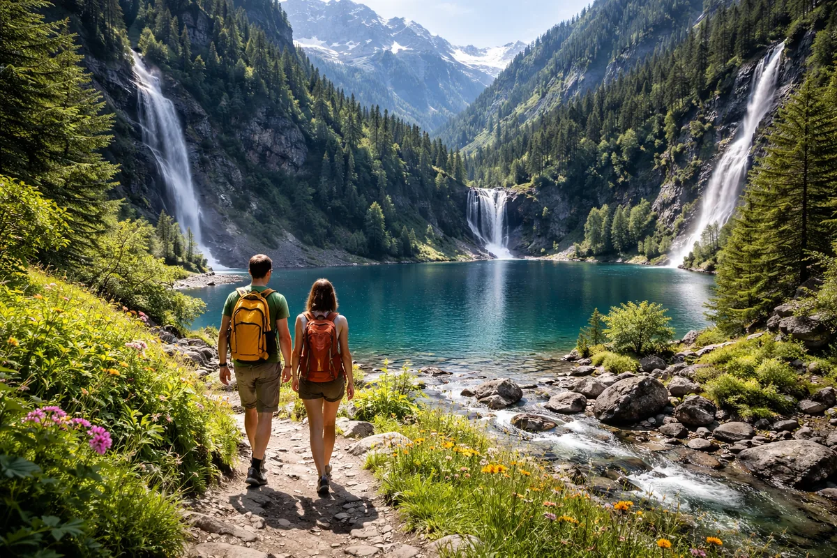 Comment organiser une randonnée autour des lacs et cascades en France ?